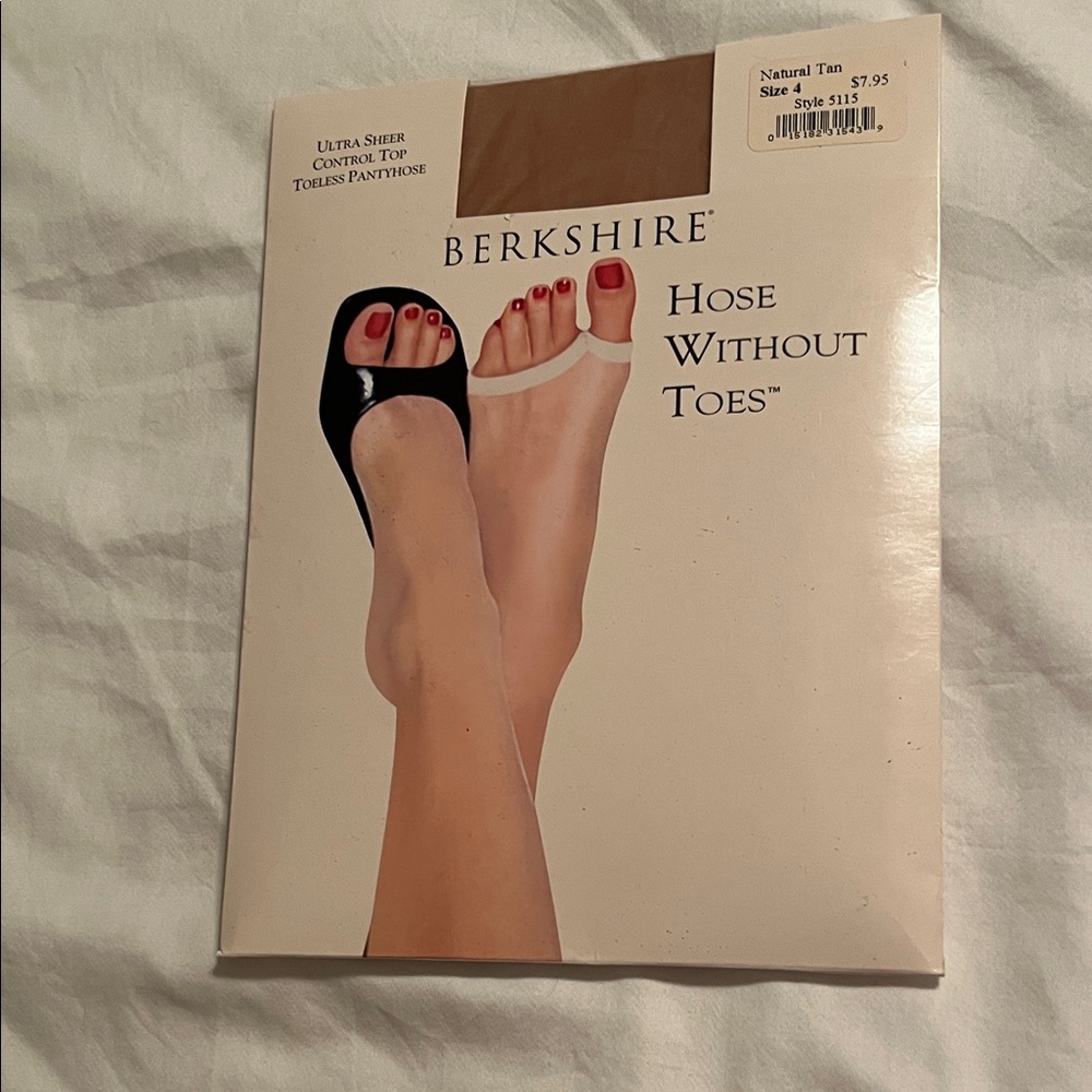 Berkshire Women's Natural Tan Hose Without Toes